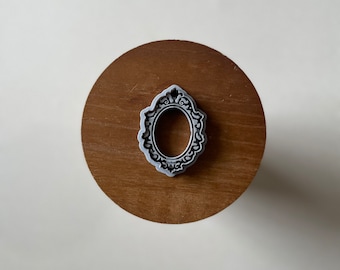 Polymer Clay Cutter | Ornate Victorian Frame Clay Cutter | Embossing Clay Cutter
