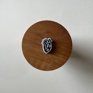 Polymer Clay Cutter | Anatomical Heart Clay Cutter | Embossing Clay Cutter