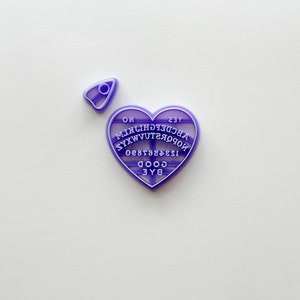 Heart Ouija Board Clay Cutter | Halloween Clay Cutters | Spooky Clay Cutters
