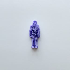 Skeleton Clay Cutter | Halloween Clay Cutters | Spooky Clay Cutters