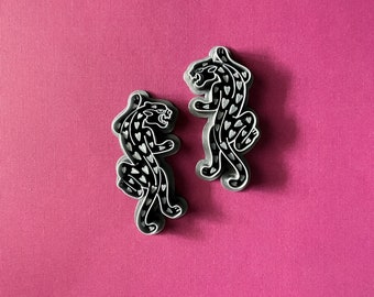 Heart Panther Clay Cutter | Unique Clay Cutters | Cutters for Polymer Clay