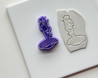 Botticelli's "Birth of Venus" Cutter | Renaissance Paintings Clay Cutters |  Vintage Cutters for Polymer Clay