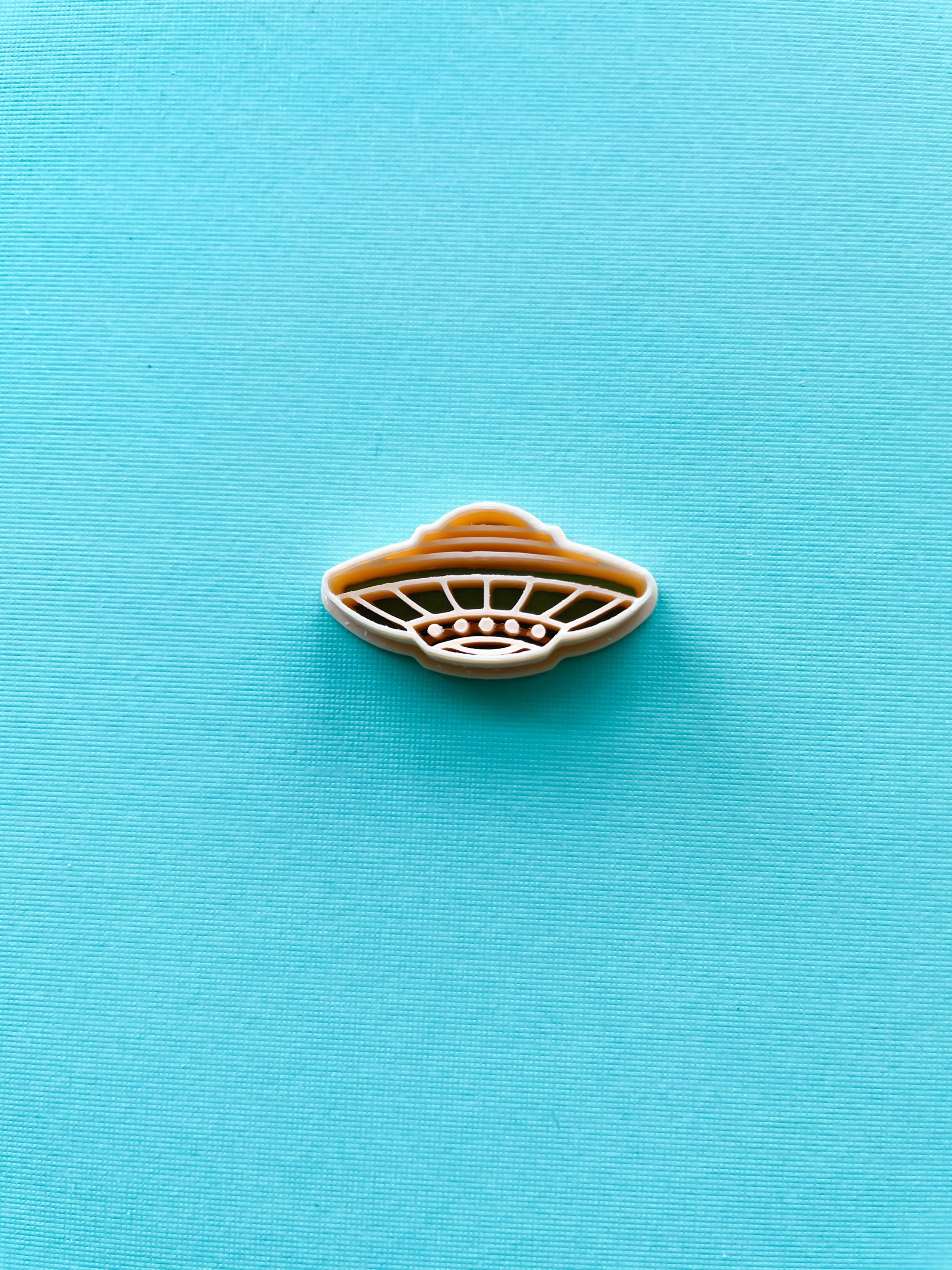 UFO Clay Cutter | Flying Saucer Cutter | Cutter for Polymer Clay