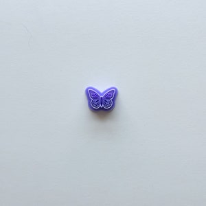 MINI Monarchfalter Ausstechform | 12 mm Gummimasse Ausstecher | Ausstecher für Polymer Clay
