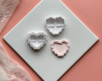NEW Layered Cake Clay Cutter | Embossing Clay Cutters | Cutters for Polymer Clay
