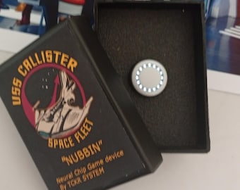 Black Mirror Inspired USS Callister "NUBBIN" Neural Chip Game Device Working Prop Replica as seen on Netflix Series