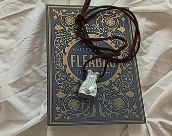 Fleabag inspired NUDE metal BUST statue Necklace Silver-like Charm - You Must See!!!
