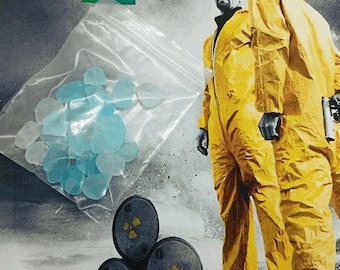 Breaking Bad Blue Sky Meth Prop Peplica Look Like a Scren Used