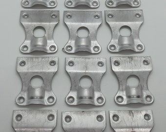 Back To The Future Mole Richardson Plug SET 12 METAL PLATES For your Delorean