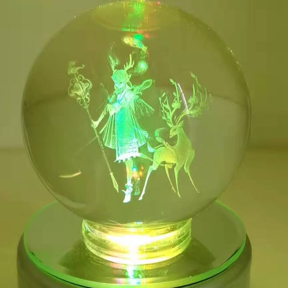 Beautiful Girl and God Deer Crystal Ball Cartoon Anime - Etsy Beautiful Girl and God Deer Crystal Ball Cartoon Anime - Etsy