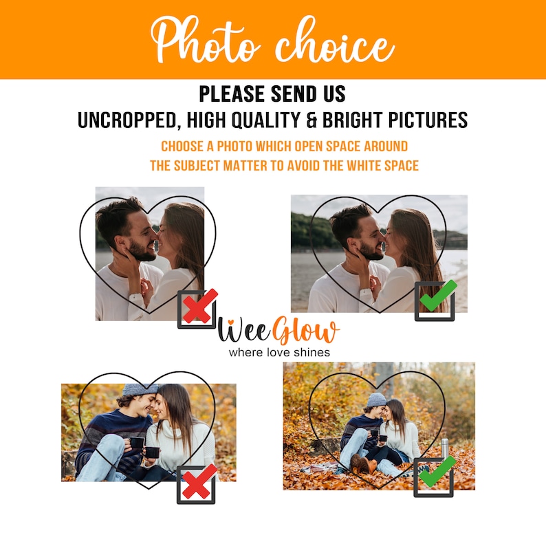 Custom Anniversary Gift For Her And Him, Heart Photo Night Light, Personalized Wedding Engagement Gifts, Christmas Gift For Wife/Husband