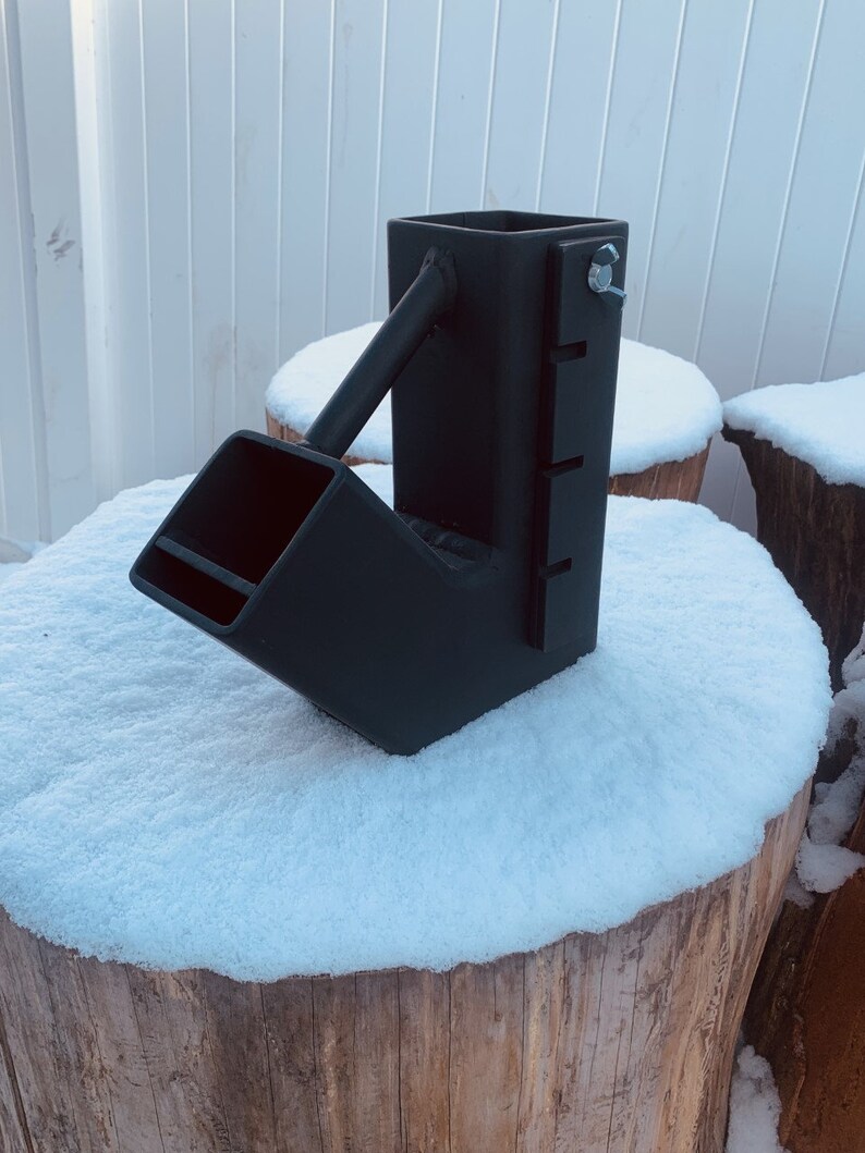 Rocket Stove With Removable Top Grill and Legs Leg and Grill Etsy Canada