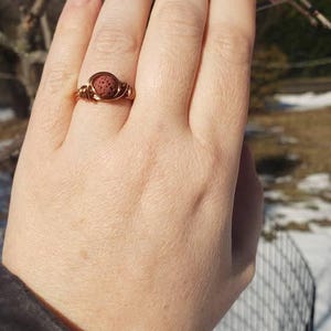 Wire wrapped diffuser ring