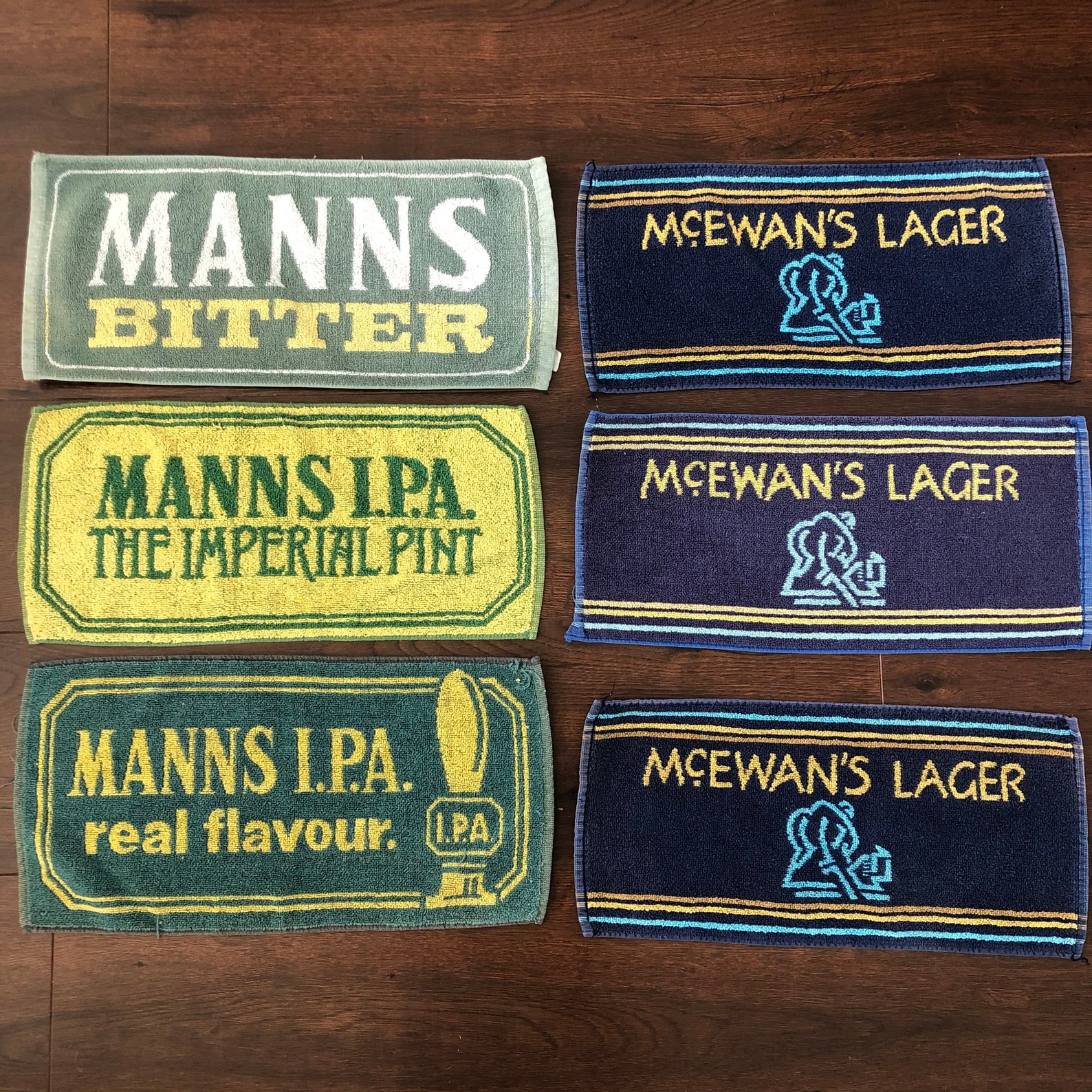 vintage bar towels