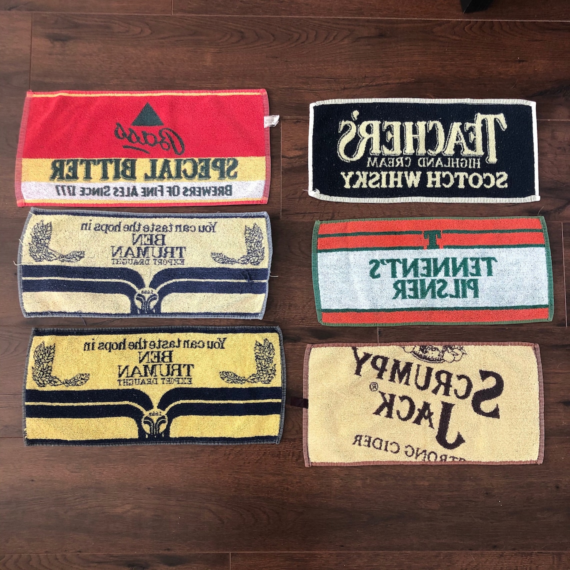 Vintage Pub Beer Towels European bar towels 100 Cotton Etsy