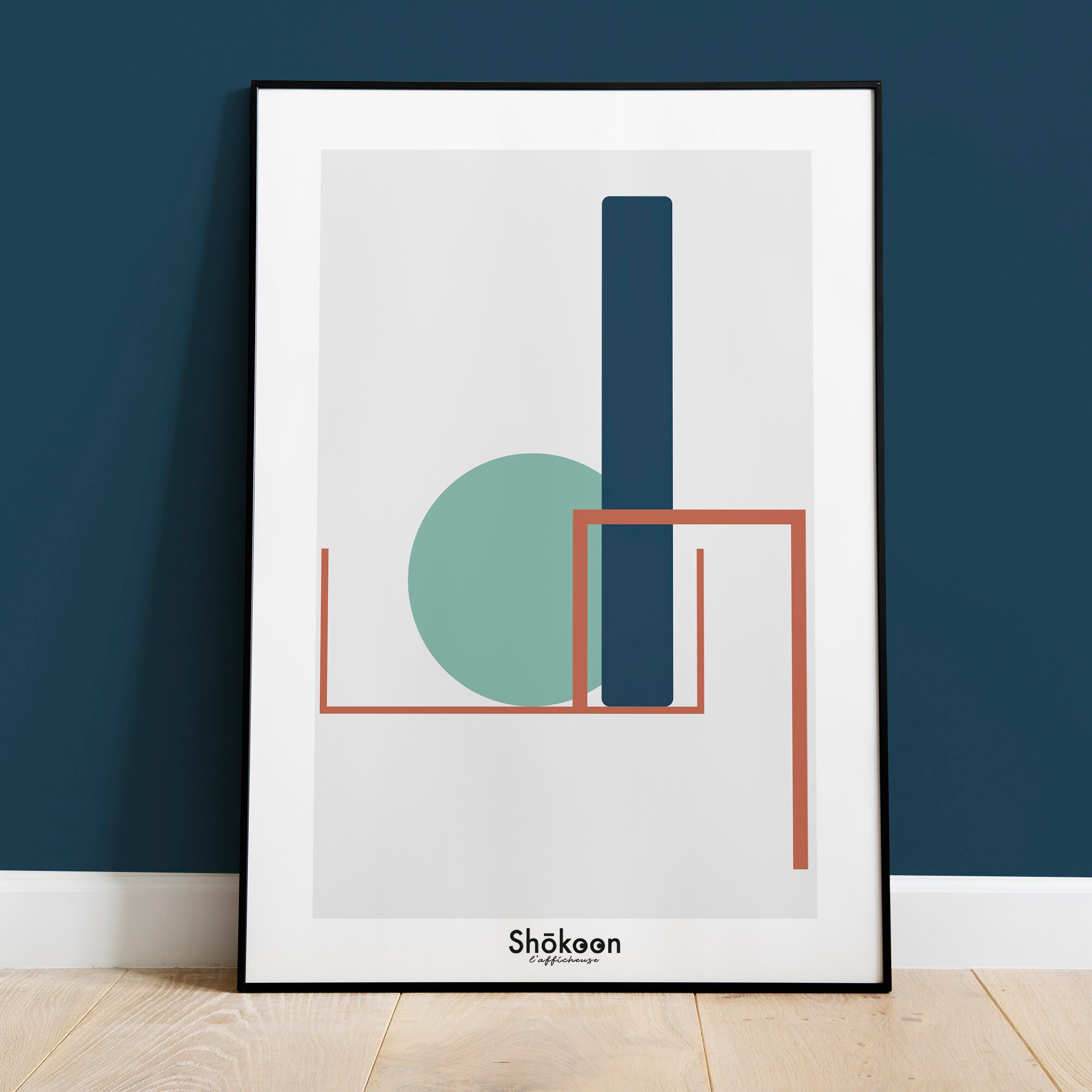 Affiche Graphique Totem 3 | Affiche & Poster Décoration Murale Tendance