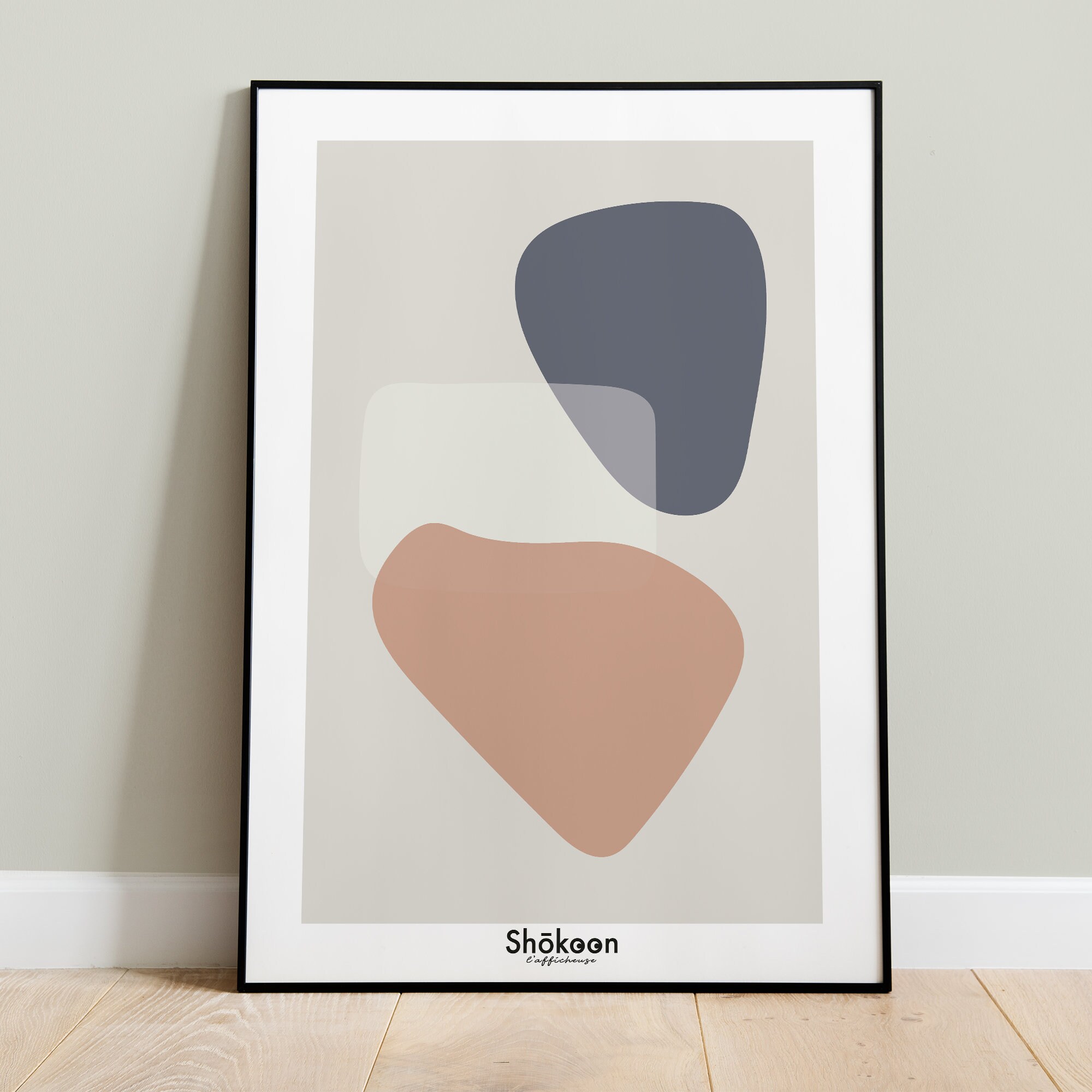 Affiche Abstraite Abstract Shape | Affiche & Poster Décoration Murale