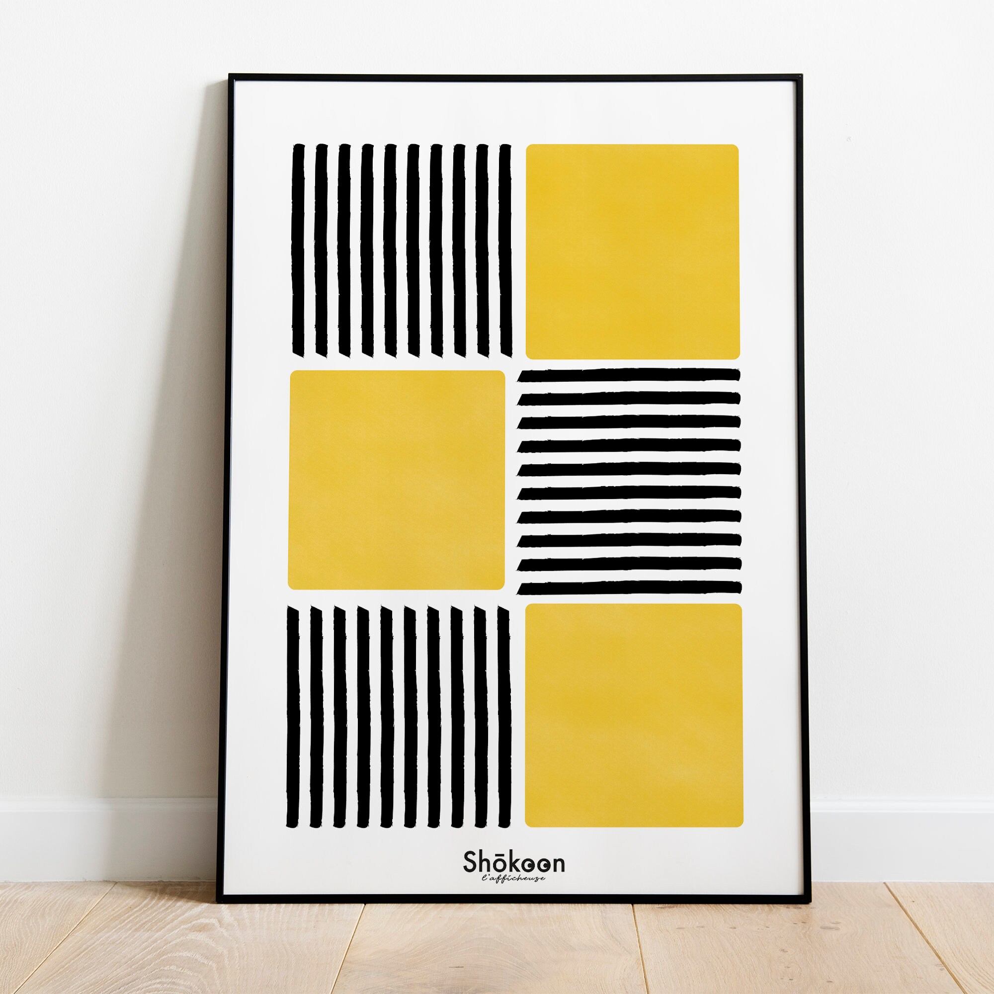 Affiche Moderne Square Line | Affiche & Poster Décoration Murale