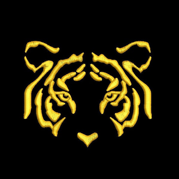 Tigres, UANL Embroidery Design- Instant  Download