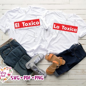 El Toxico La Toxica SVG