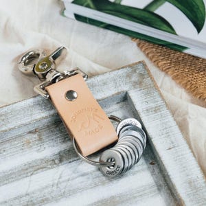 Gap year gift – Personalised travel keychain | Travel gift for him or her | Country token keyring | Adventure gift | Gifts for travellers image 10