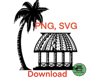 samoan fale png, samoan house png, samoan png file,
