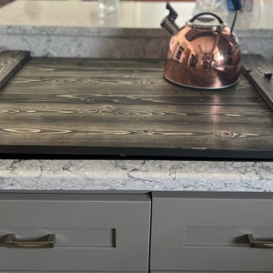 Noodle board, stove cover, stove centerpiece, noodle centerpiece, noodle cover, stove decoration, custom stove cover