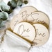 Wooden Monthly Milestone discs | Baby by the Month Photo Props | Baby Milestone Cards | Baby Gift | Baby Name Sign | Keepsakes | 