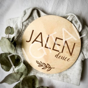 DIGITAL Baby announcement | Social Media Gender Neutral Baby Reveal | Pregnant Announcement Template | Instagram Facebook