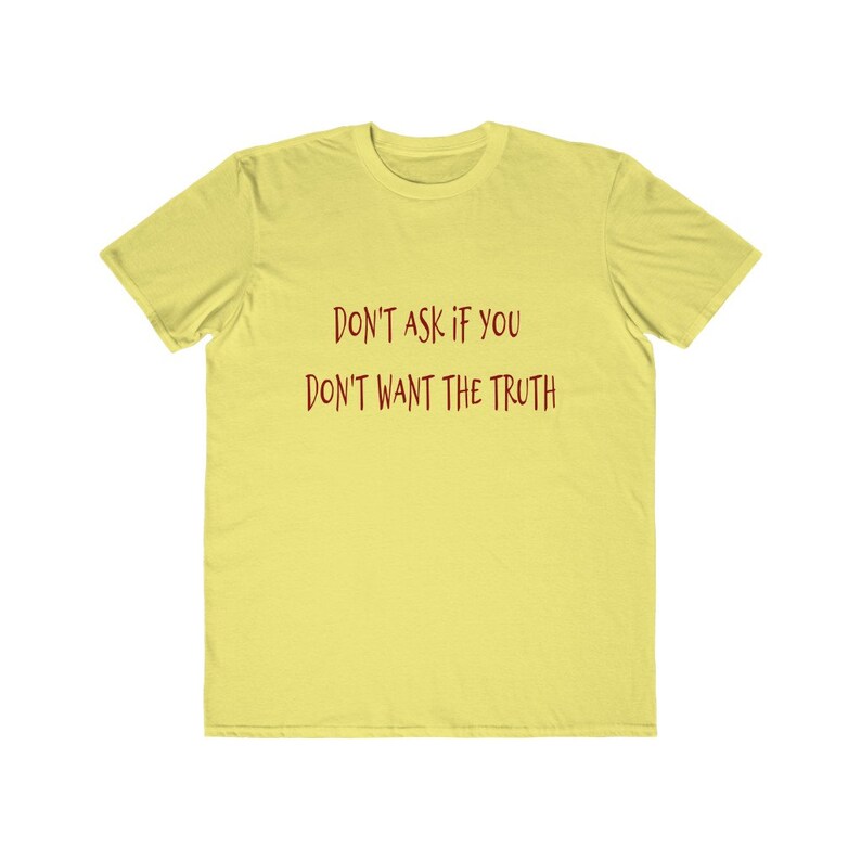 Don't Ask Men's Lightweight Fashion Tee image 5