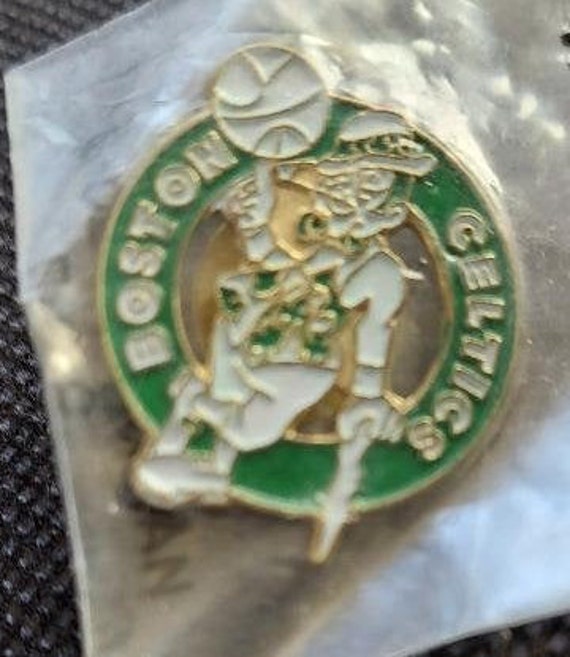 NBA Boston Celtics Small Logo Pin New In Package … - image 1