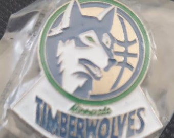 NBA Minnesota Timberwolves Logo Pin Basketball Great Gift!!! Wolves