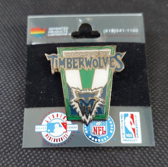 NBA Minnesota Timberwolves Logo Pin Imprinted Pro… - image 1