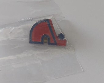NHL Quebec Nordiques Small Logo Pin New In Baggie Hockey OOP Vintage Great Gift!