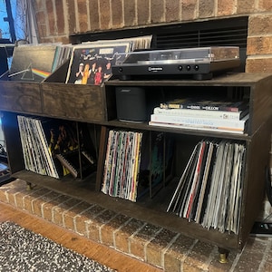 Large Vinyl Record Stand and Storage