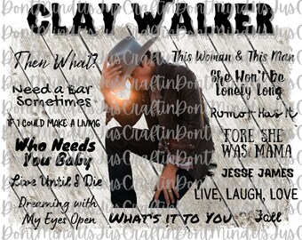 Download Clay Walker Etsy
