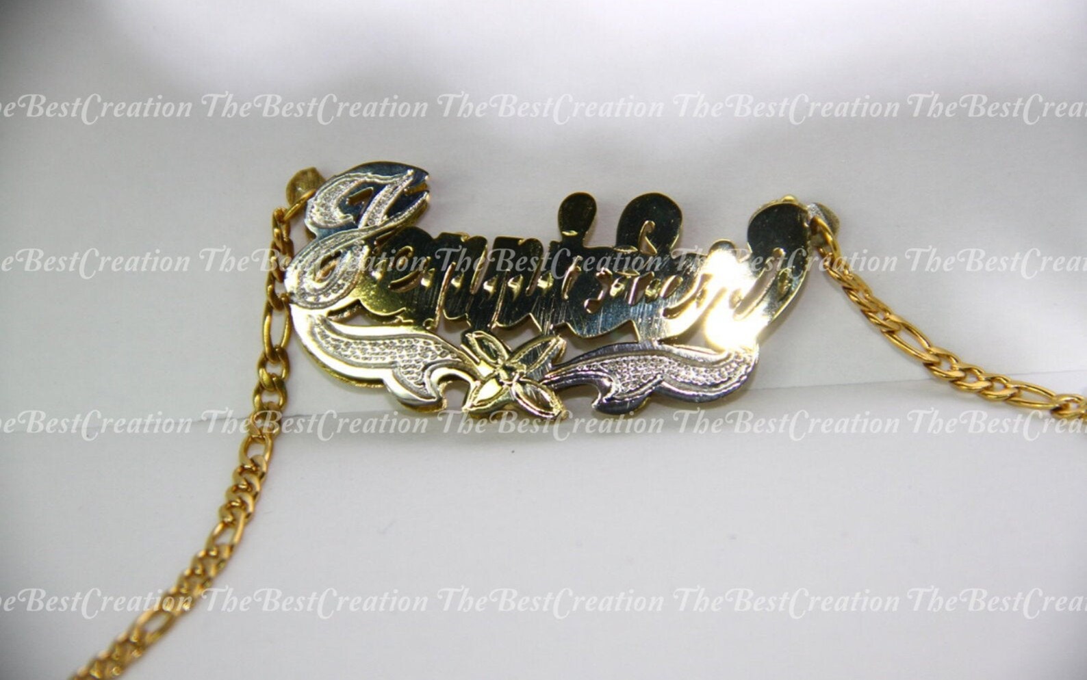 Personalized Double Name Plate Fast Shipping Free Chain Any Etsy