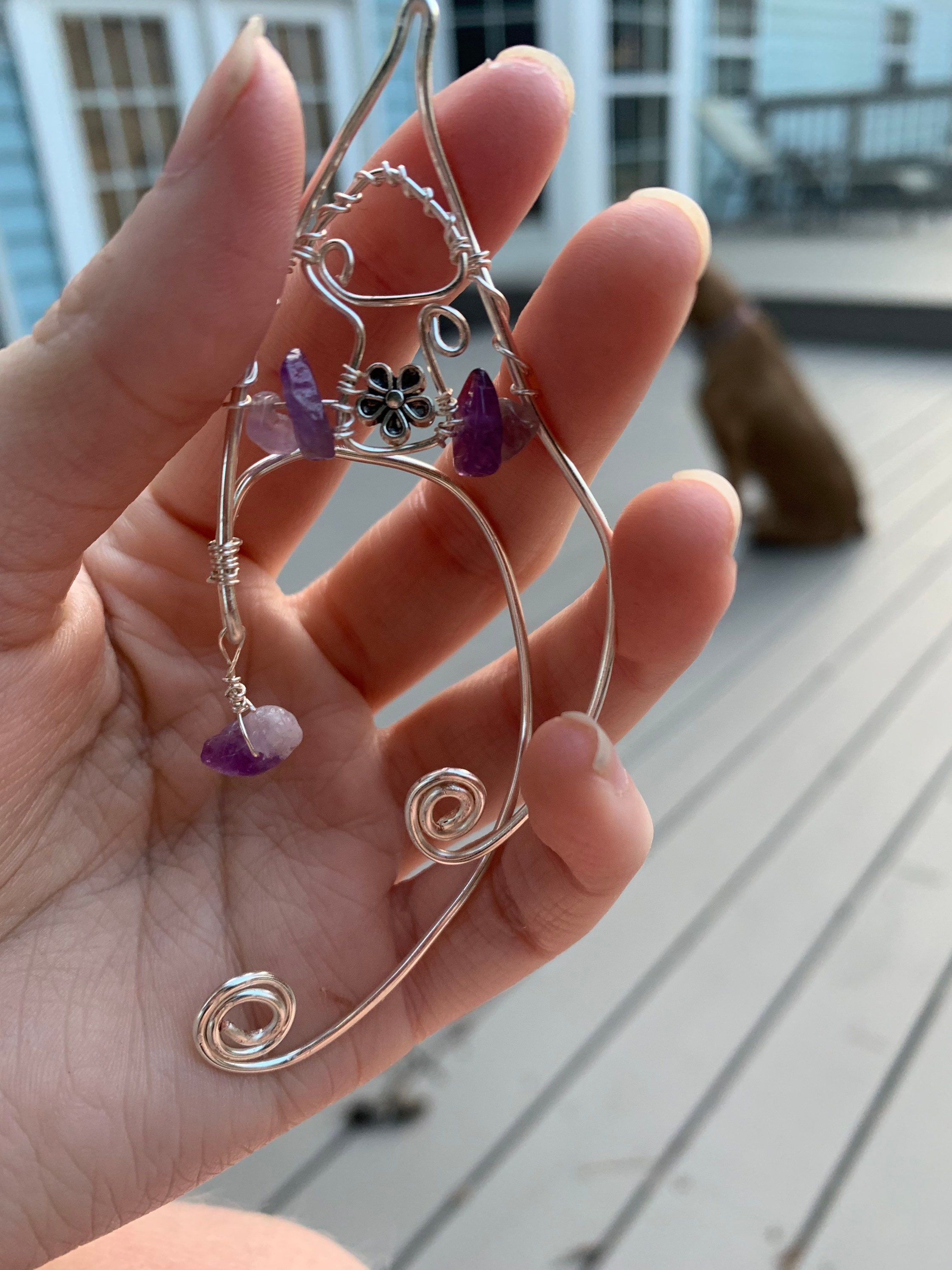 Handmade wire mushroom elf / fairy ears Etsy