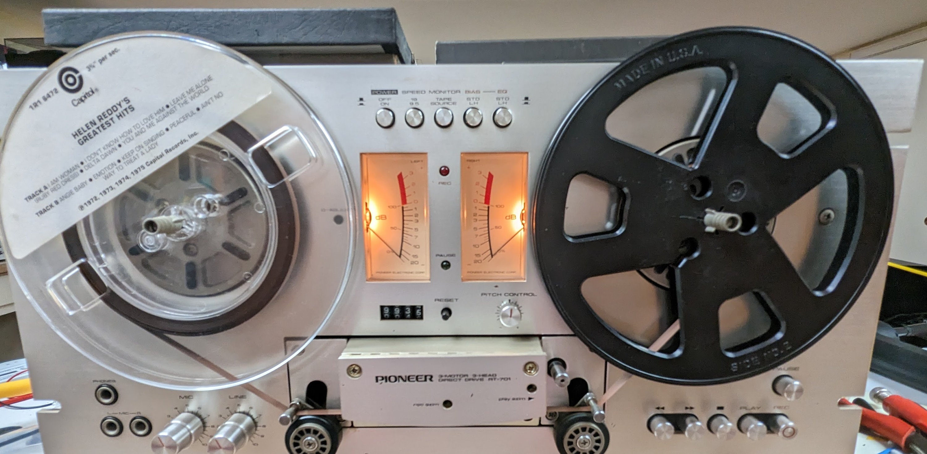 Pioneer RT-707 Direct Driver Auto Reverse Reel to Reel Tape