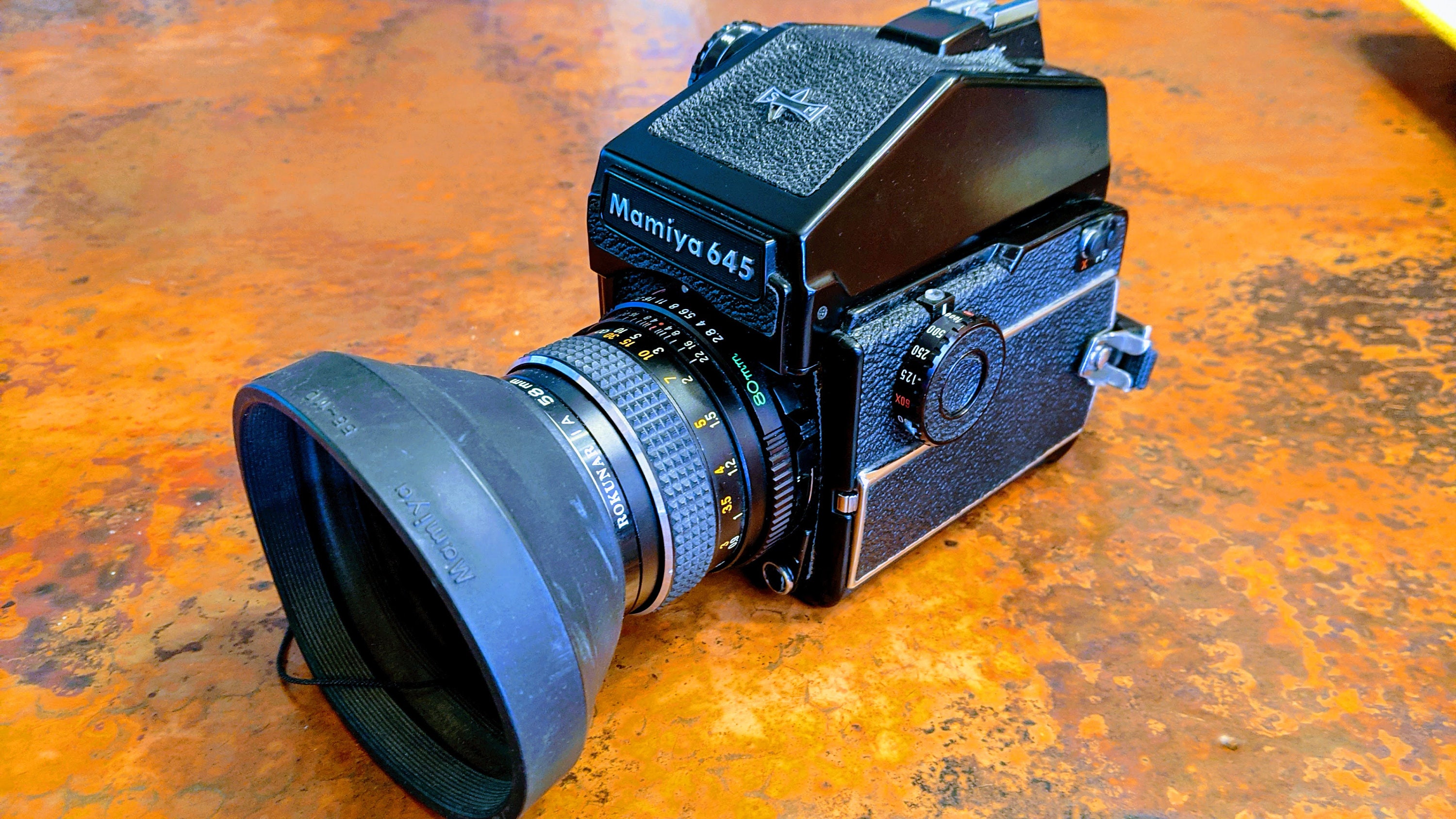 Mamiya M645 M1000S With Secor 1:28 F80 Mm/pd-s - Etsy Canada