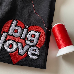 Custom Embroidered Logo/Image Unisex T-shirt/Sweatshirt