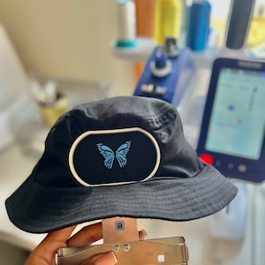 Custom Embroidered Bucket Hat, Logo/image Unisex