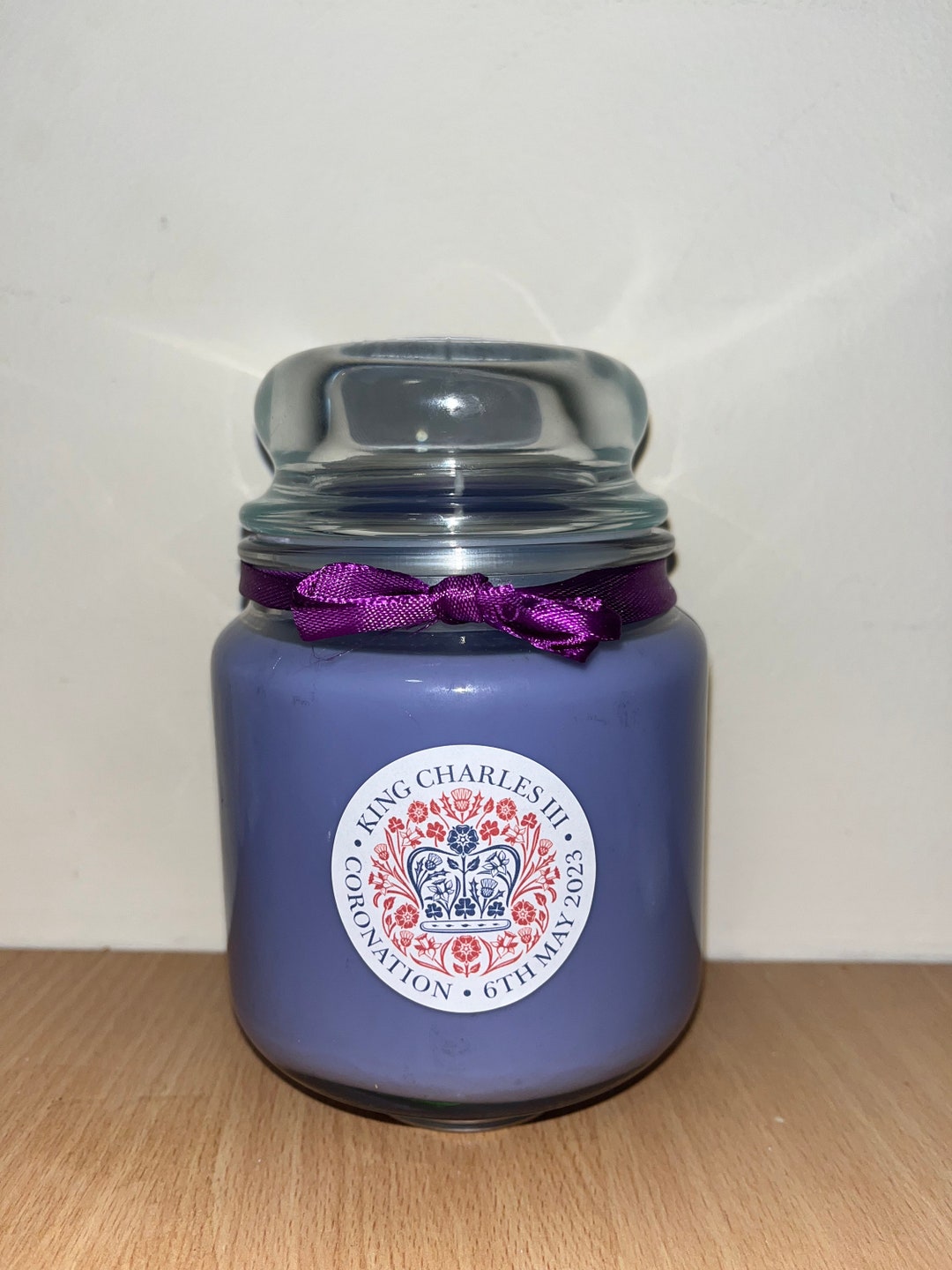 Coronation Candle Lily of the Valley Scent Natural Wax Etsy