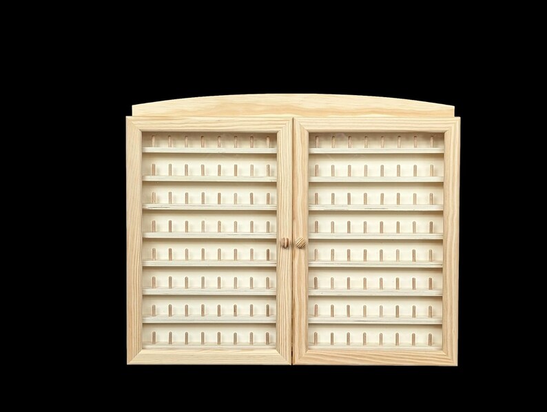 Thimble Collection Display Case. Capacity 144 Thimbles. Measurements