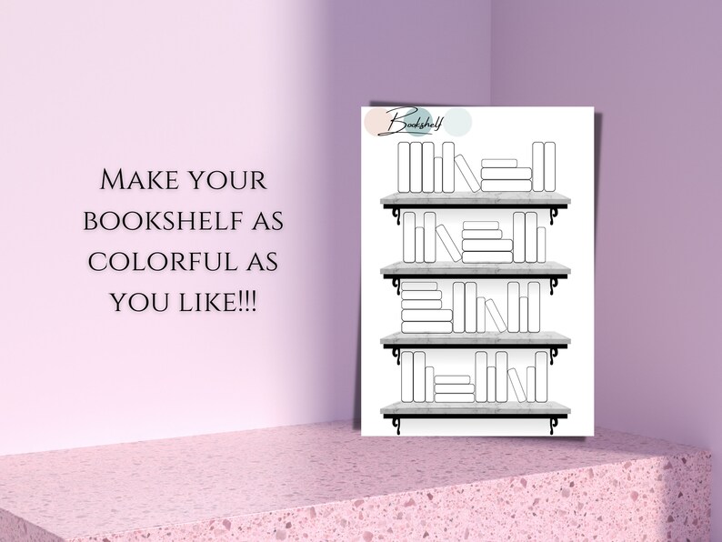 Printable Reading Journal Reading Log Bookshelf Reading Etsy UK