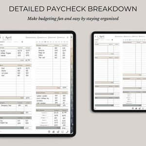 2026 Bi-Weekly Paycheck Budget Planner: Digital Financial Tracker (GoodNotes) image 5