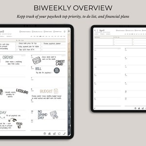 2026 Bi-Weekly Paycheck Budget Planner: Digital Financial Tracker (GoodNotes) image 4