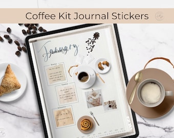 Digital Journal Stickers, Stickers For Journaling, Bullet Journal Stickers, Digital Journal for iPad, Journal for GoodNotes, Anxiety Journal