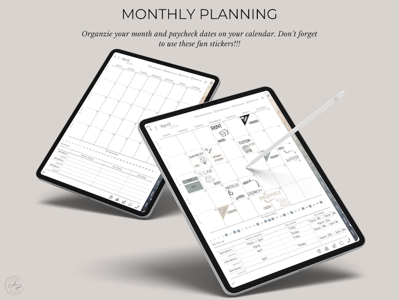 2026 Bi-Weekly Paycheck Budget Planner: Digital Financial Tracker (GoodNotes) image 3