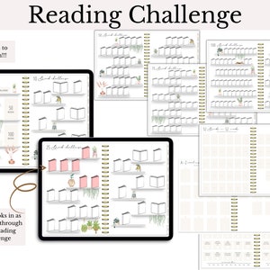 Digital Reading Journal: Goodnotes Book Review & Tracker (digital ...
